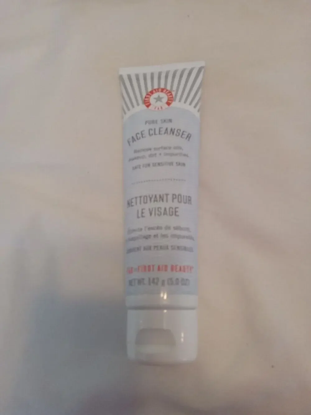 FIRST AID BEAUTY FAB Pure Skin Face Cleanser 5 oz/142g Full Size Sealed NEW
